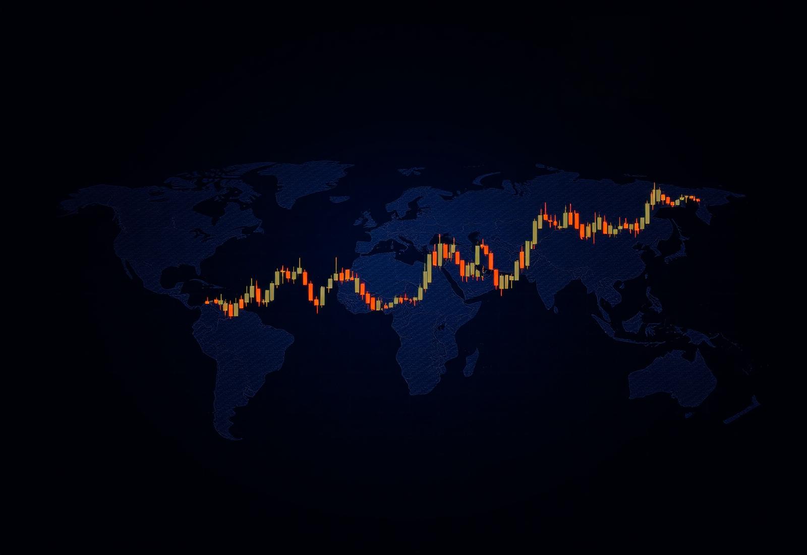 Global CFD and forex market chart
