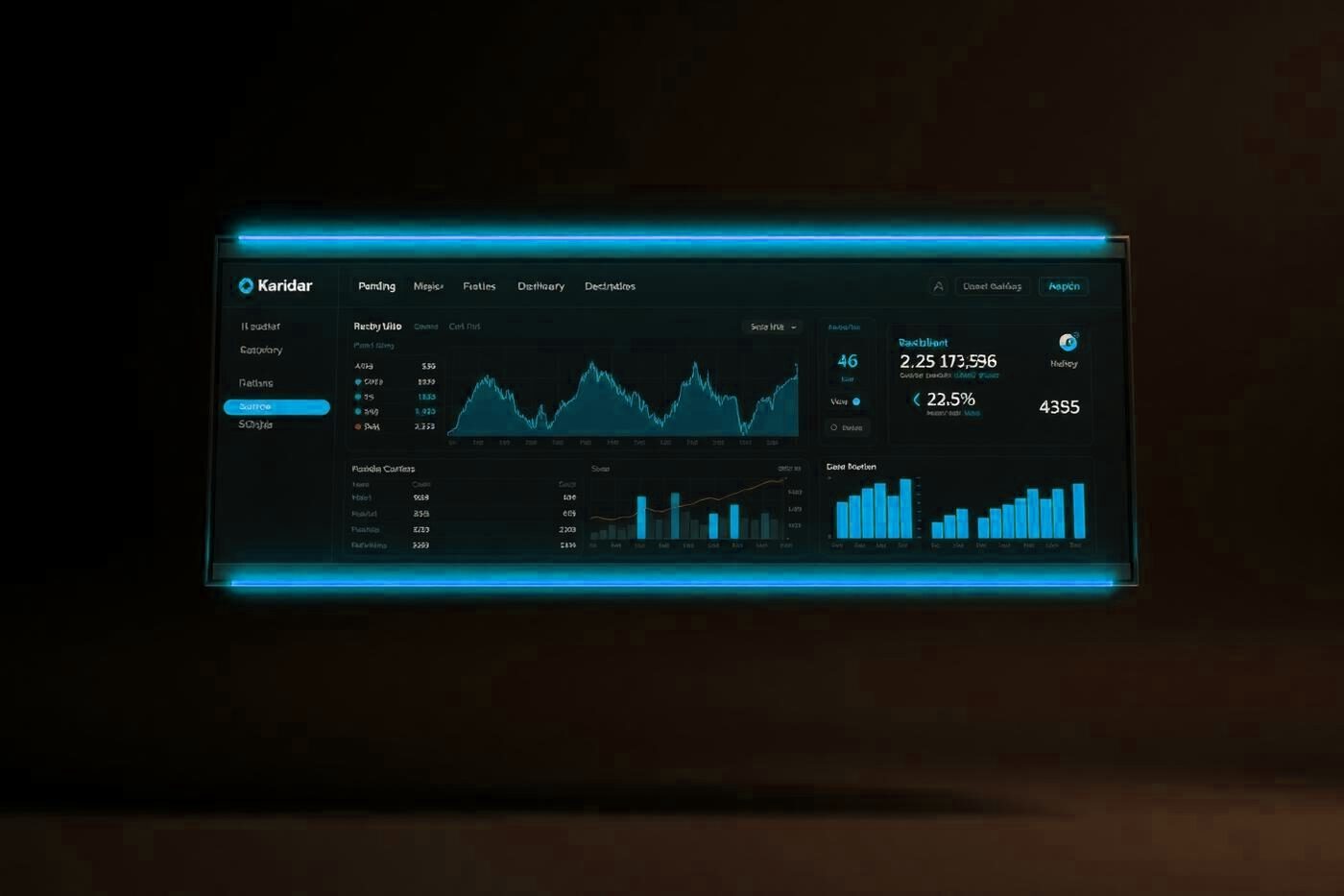 Example 17 trading platform dashboard